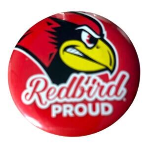 Vintage Illinois State University Redbirds Pinback Button